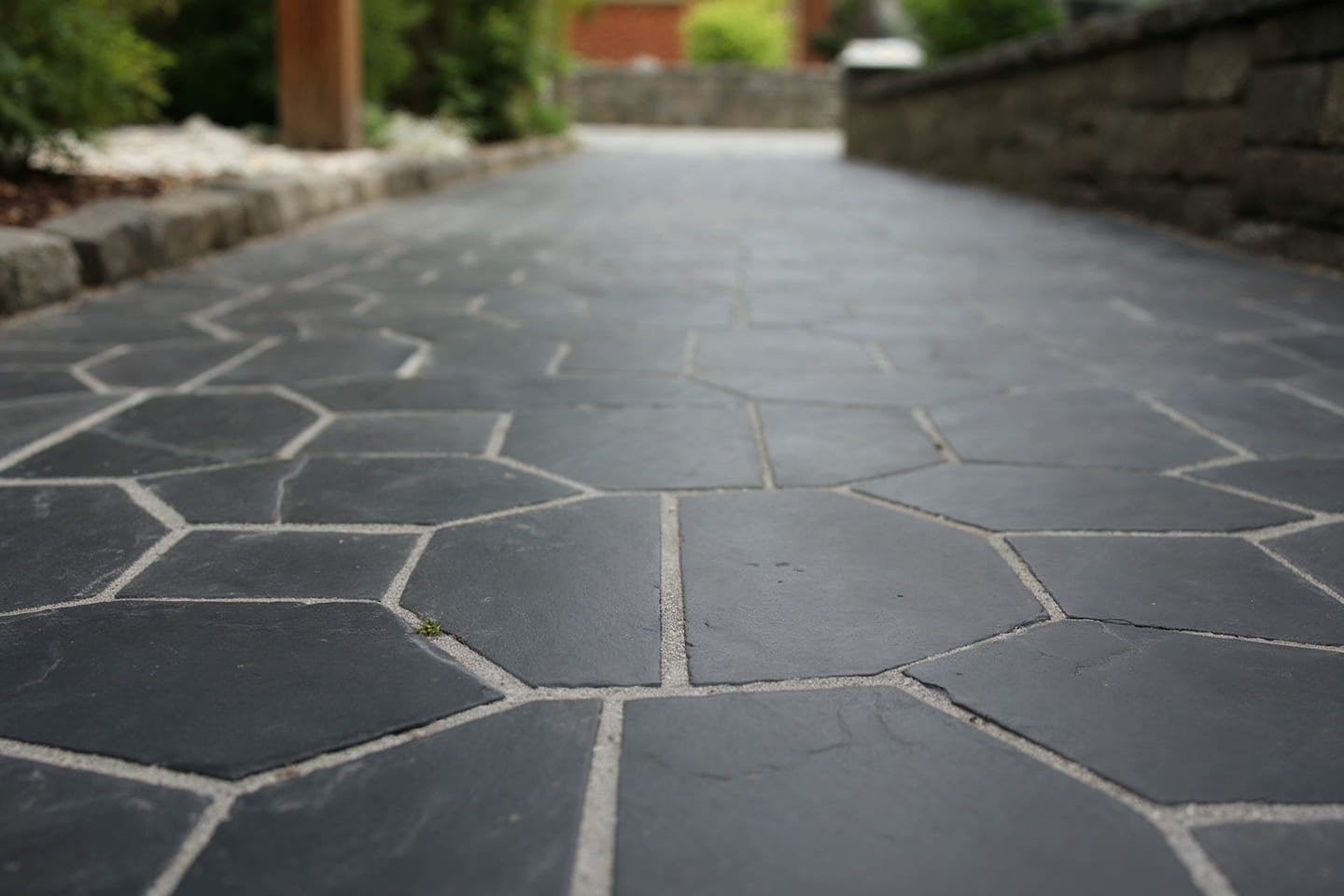 Black Crazy Slate Banner Image