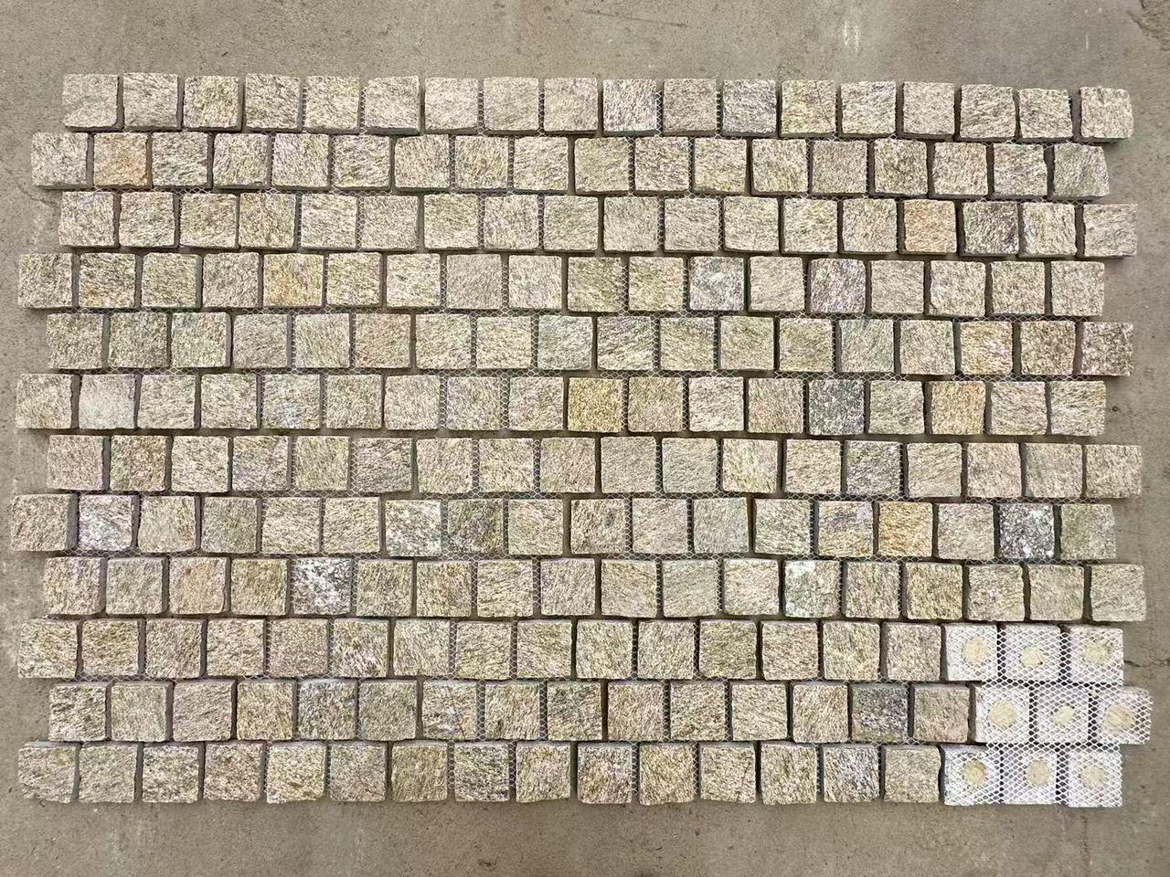 Tiger Skin Granite Cobbles on Mesh Gallery Image 6