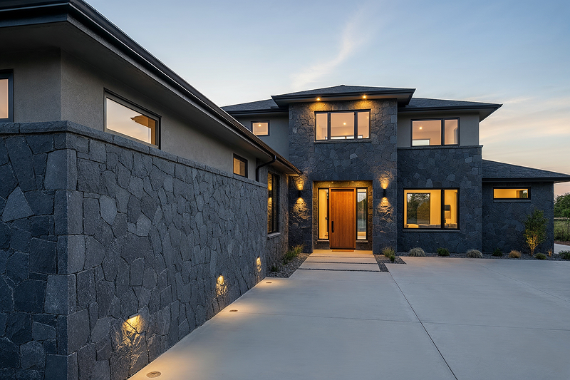 Urban Grey Limestone Cladding Gallery Image 5